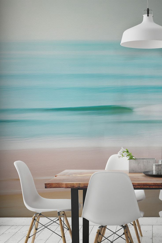 Dining room table chairs beach free wallpaper for mobile - medium preview image