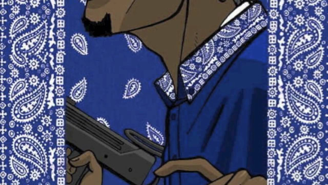 Man holding gun bandana left free wallpaper for desktop - medium preview image