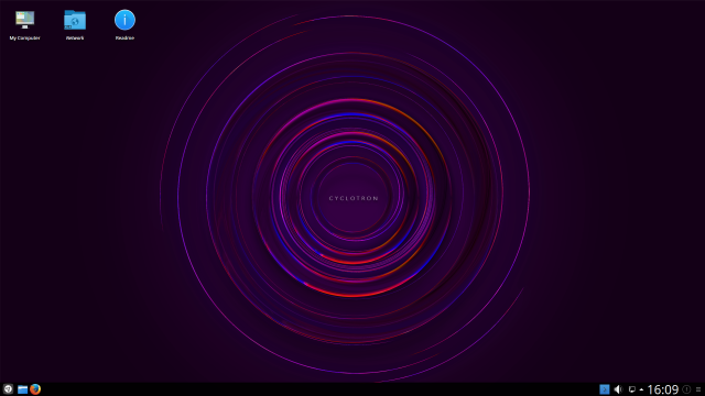 Computer purple background circular design free wallpaper for desktop - medium preview image