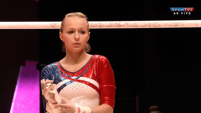 Girl red white shirt holding free wallpaper for desktop - medium preview image