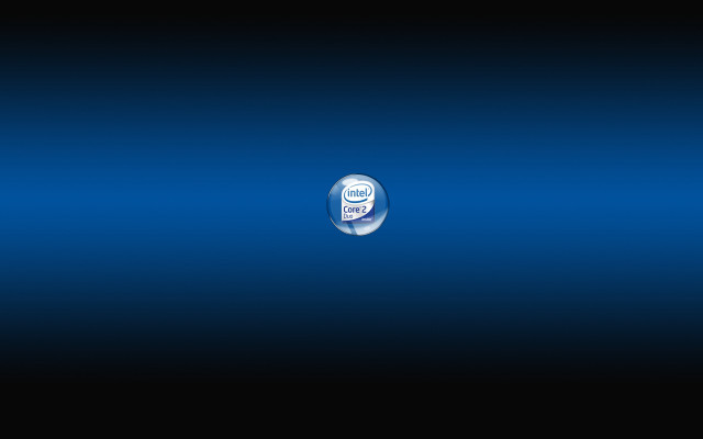 Blue background white black logo #4 free wallpaper for desktop - medium preview image