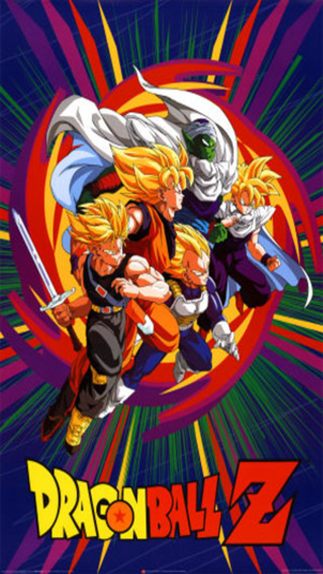 Dragon ball z characters background free wallpaper for mobile - medium preview image