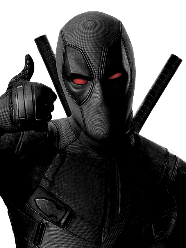 Man black suit gun red free wallpaper for mobile - medium preview image