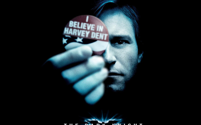 Believe harvey dent button dark free wallpaper for desktop - medium preview image
