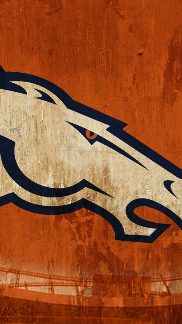 Horse head sign blue white free wallpaper for mobile - medium preview image