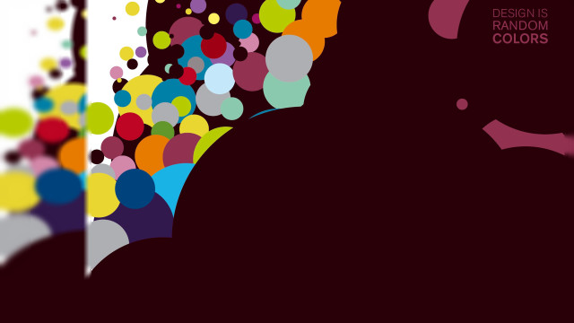 Woman profile colorful background circles free wallpaper for desktop - medium preview image