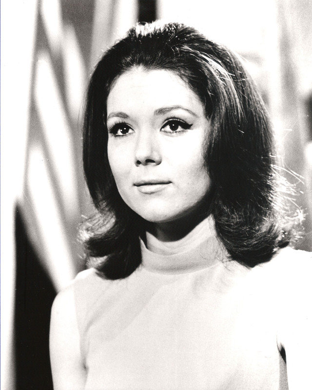 Woman white dress posing flag free wallpaper for mobile - medium preview image