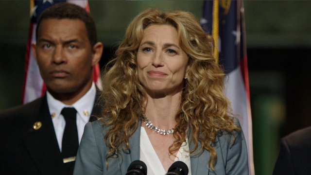 Woman microphone men flag background free wallpaper for desktop - medium preview image