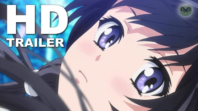 Woman blue eyes black hair free wallpaper for desktop - medium preview image