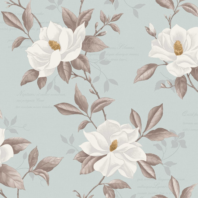 White flower blue background gold free wallpaper for tablet - medium preview image