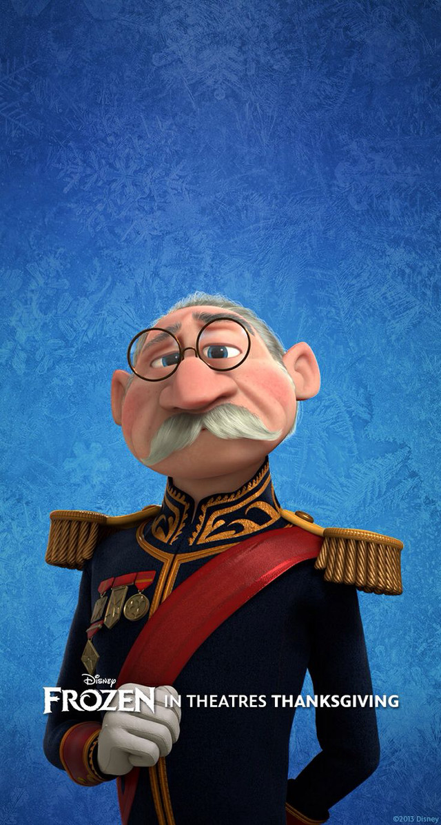 Cartoon character uniform mustache glasses #2 free wallpaper for mobile - medium preview image