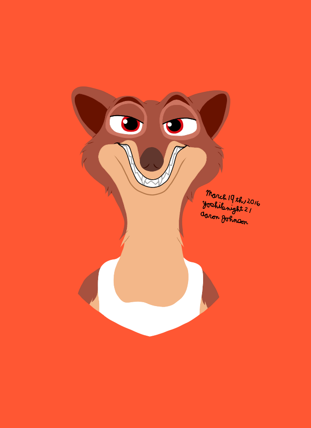 Cartoon animal funny face caption free wallpaper for mobile - medium preview image