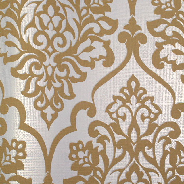 Gold pattern wallpaper closeup white free wallpaper for tablet - medium preview image