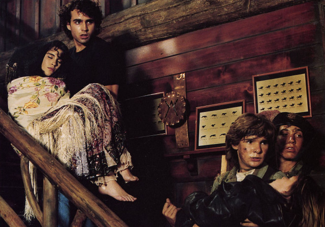 Group people wooden staircase wall free wallpaper for desktop - medium preview image