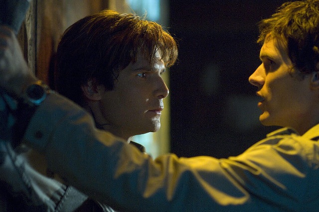 Man gun two boys blurry free wallpaper for desktop - medium preview image