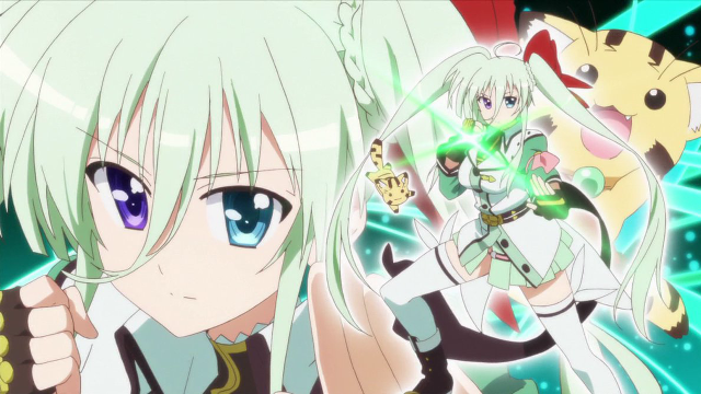 Anime white hair blue eyes #5 free wallpaper for desktop - medium preview image