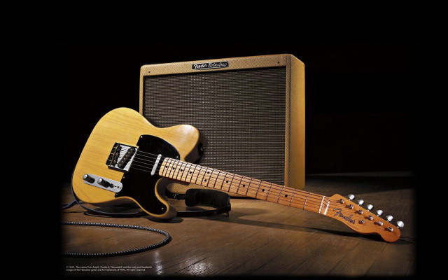 Guitar amp wall light still free wallpaper for desktop - medium preview image