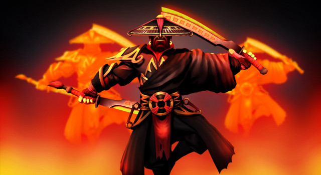 Pirate man sword flames black free wallpaper for desktop - medium preview image