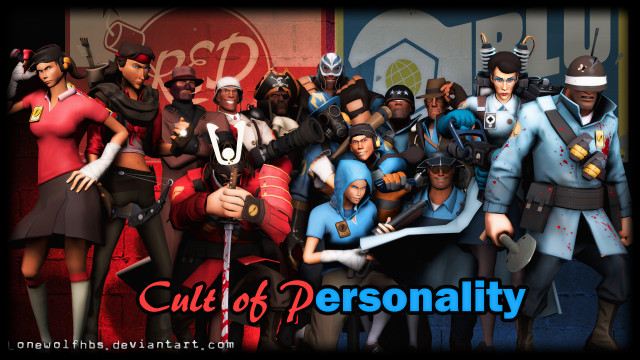 Cult of personality group building free wallpaper for desktop - medium preview image