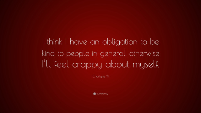 Quote red background obligation kind free wallpaper for desktop - medium preview image