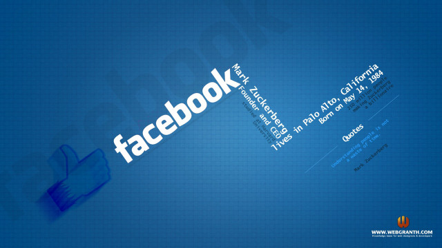 Facebook logo blue carlos trillo free wallpaper for desktop - medium preview image