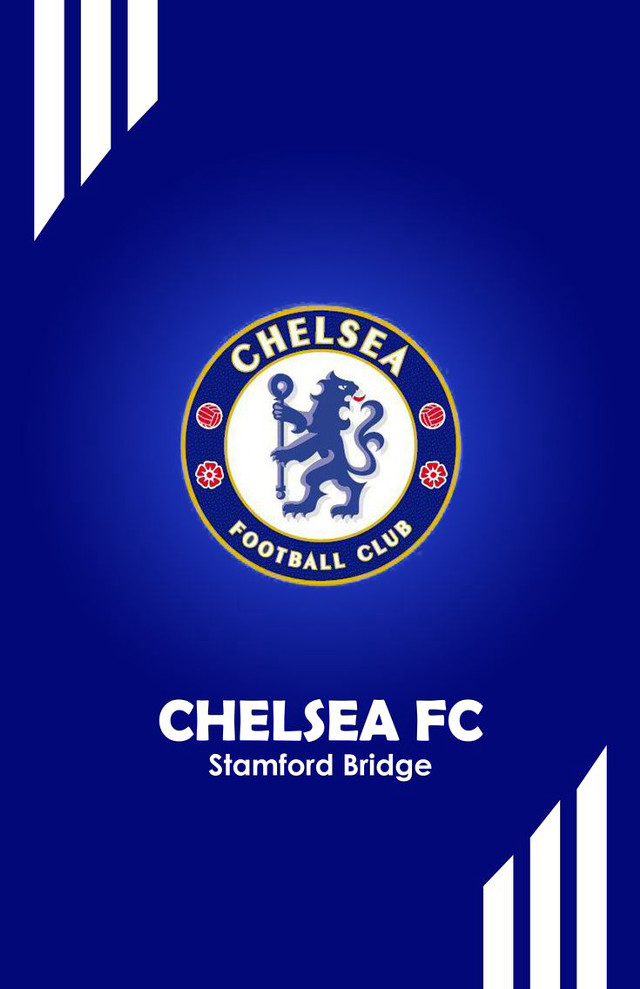 Chelsea football club logo lion free wallpaper for mobile - medium preview image