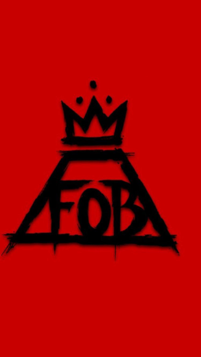 Red crown letters black crown free wallpaper for mobile - medium preview image