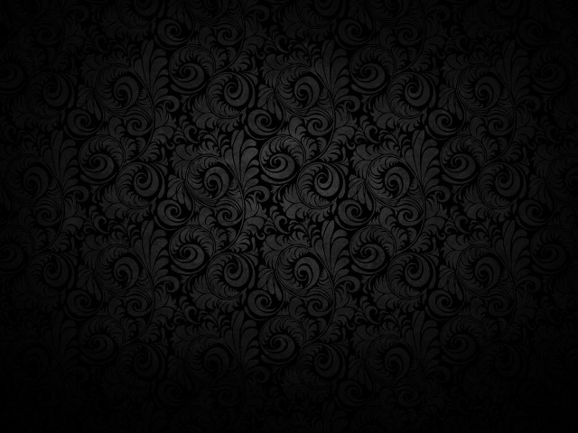 Black wallpaper swirls leaves design free wallpaper for desktop - medium preview image