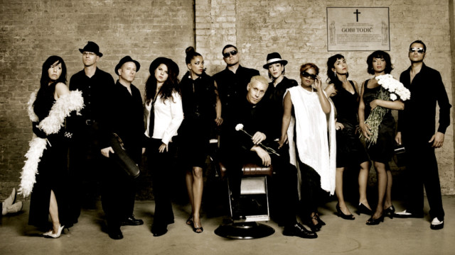 Group people brick wall cross free wallpaper for desktop - medium preview image