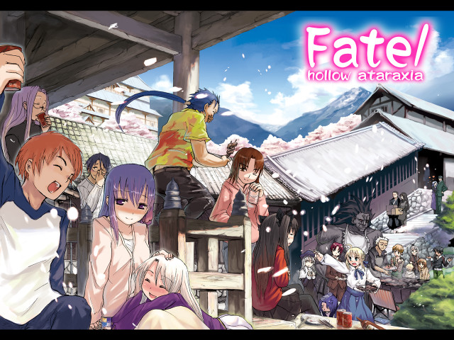 Roof group snow mountain people free wallpaper for desktop - medium preview image
