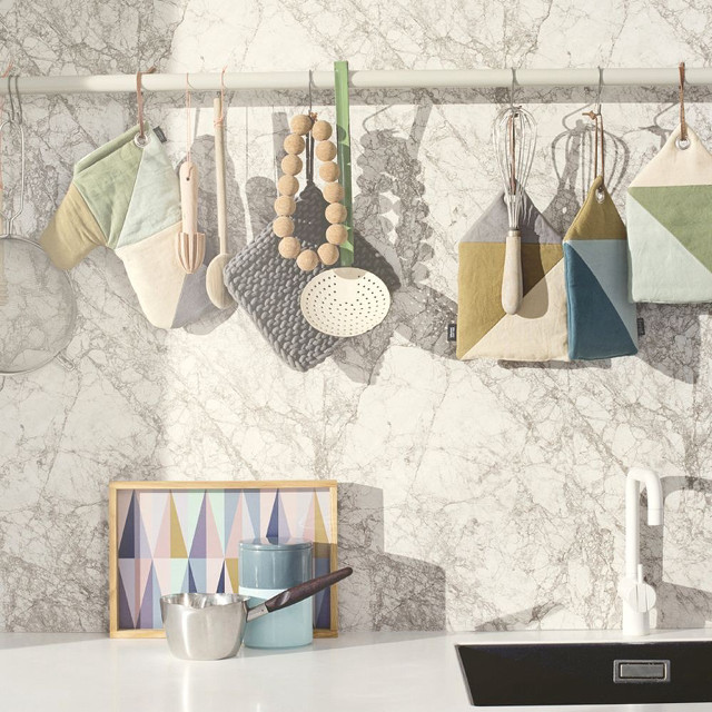 Kitchen counter stove oven pot free wallpaper for tablet - medium preview image