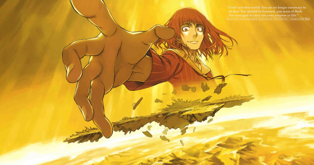 Cartoon character flying rocky area free wallpaper for desktop - medium preview image