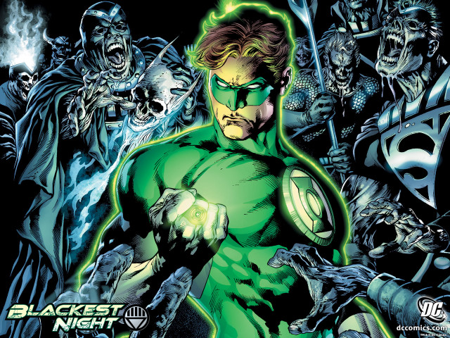 Green lantern zombies demon hands free wallpaper for desktop - medium preview image
