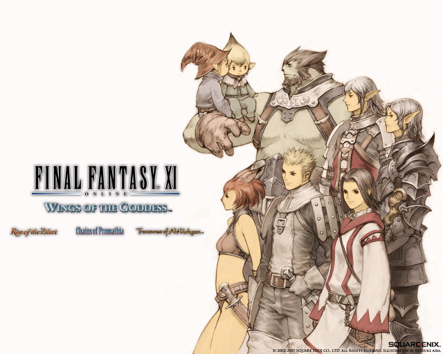 Final fantasy xi group people free wallpaper for desktop - medium preview image