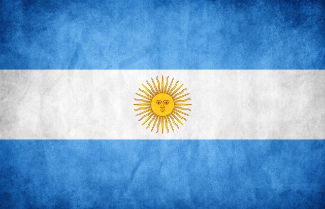 Argentina flag grungy wall sun free wallpaper for desktop - medium preview image