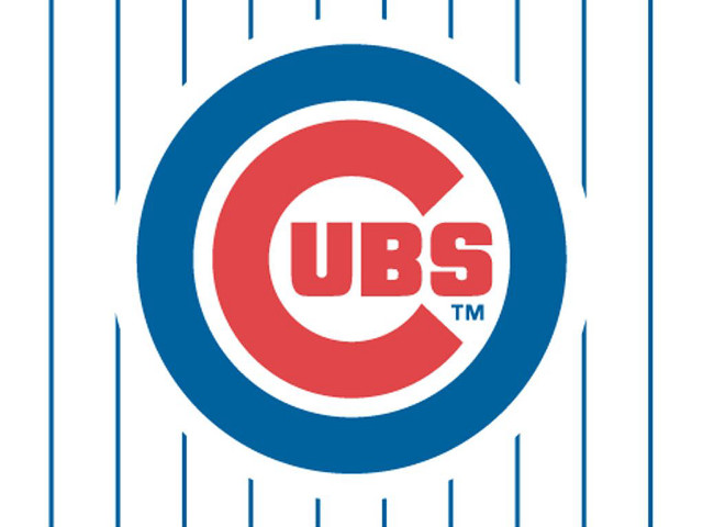 Chicago cubs logo blue red free wallpaper for desktop - medium preview image