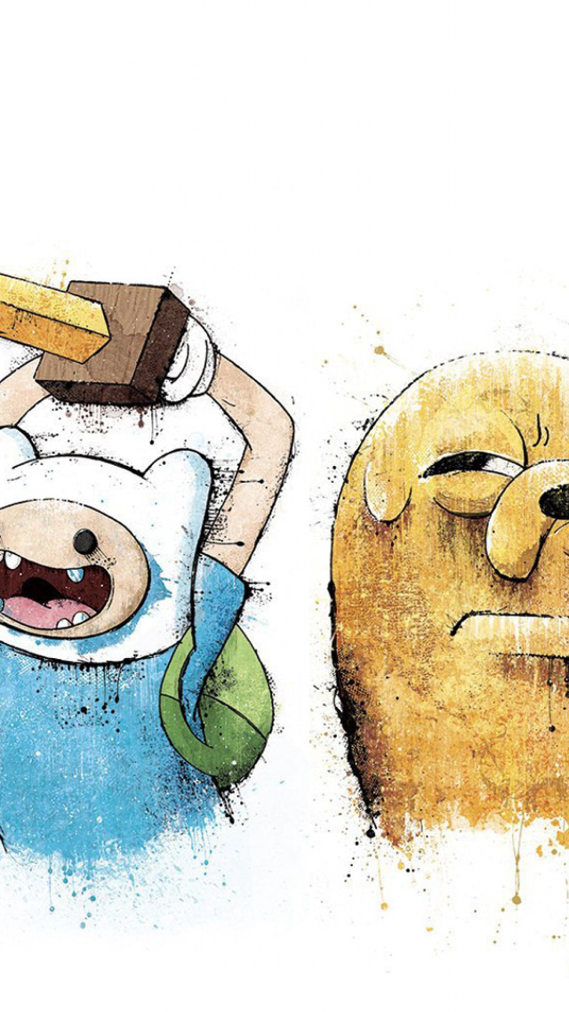 Cartoon man hammer bear bag free wallpaper for mobile - medium preview image