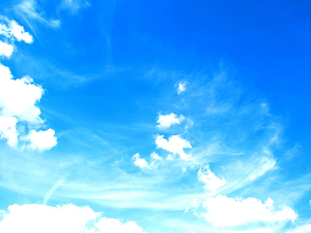 Plane flying sky clouds background #2 free wallpaper for desktop - medium preview image