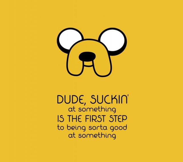 Yellow bear poster inspirational quote free wallpaper for tablet - medium preview image