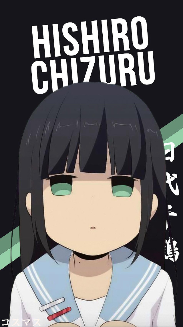 Black haired girl green eyes free wallpaper for mobile - medium preview image