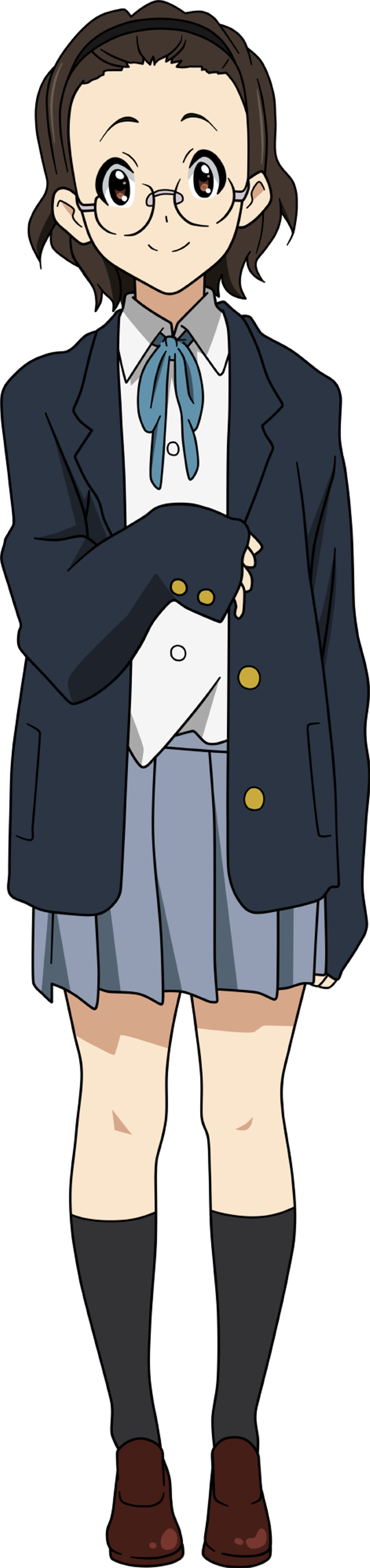 Girl suit skirt arms crossed free wallpaper for mobile - medium preview image