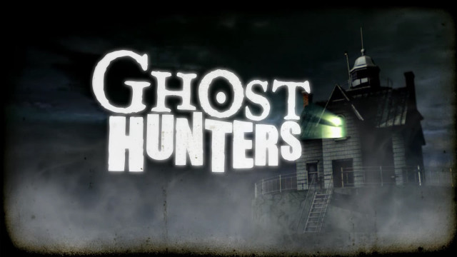 Ghost hunter logo creepy house free wallpaper for desktop - medium preview image