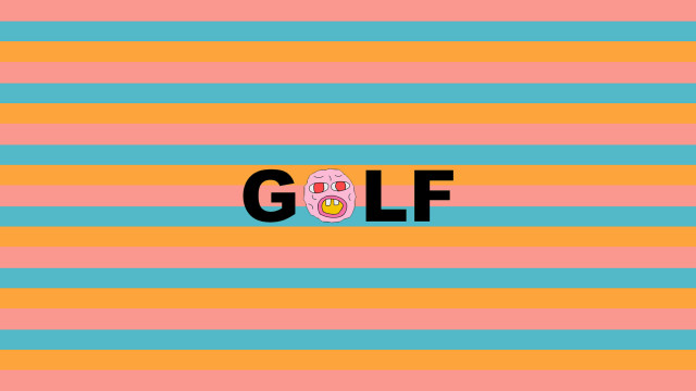 Golf ball face striped background free wallpaper for desktop - medium preview image