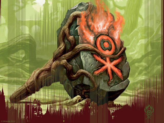 Strange object red black design free wallpaper for desktop - medium preview image