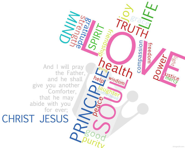 Bible love wordcloud multilingual white free wallpaper for desktop - medium preview image