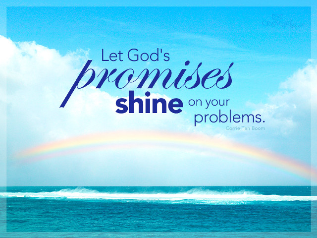 Rainbow ocean god promises shine free wallpaper for desktop - medium preview image