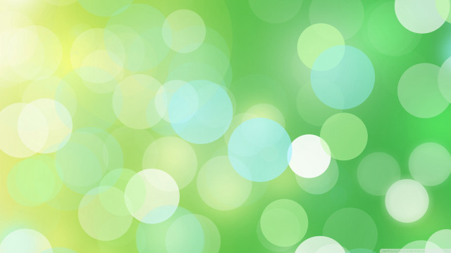Blurry green white background circles free wallpaper for desktop - medium preview image