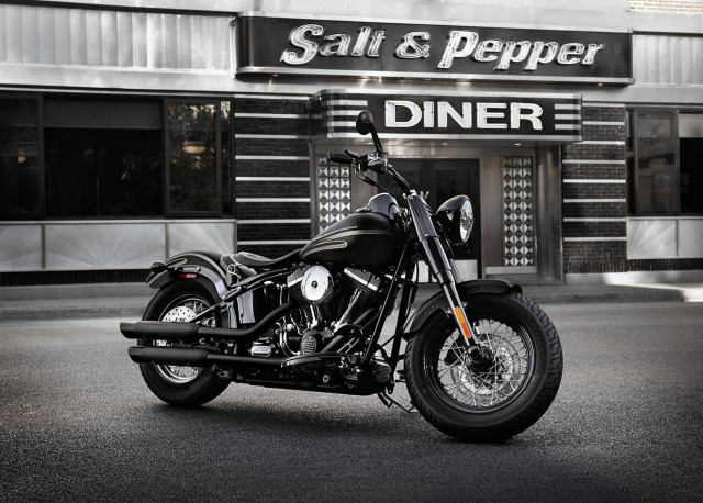 Black motorcycle salt pepper diner free wallpaper for desktop - medium preview image