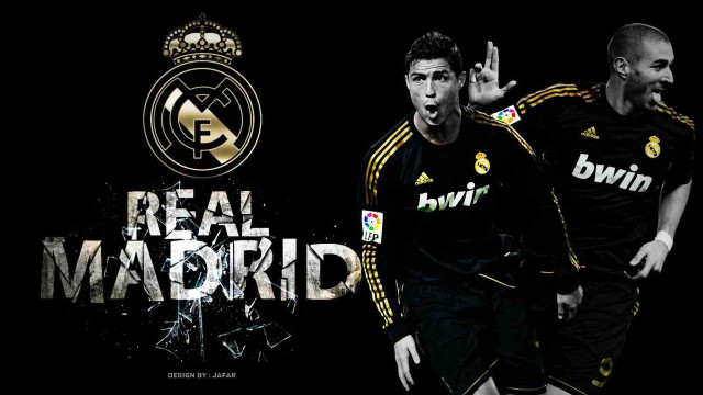 Real madrid wallpapers black gold free wallpaper for desktop - medium preview image