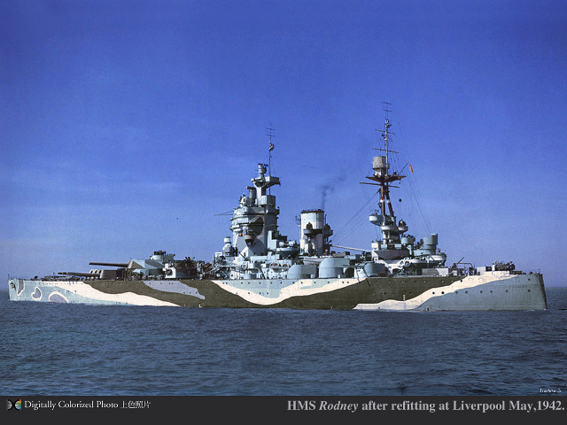 Battleship ocean boat sky background #2 free wallpaper for desktop - medium preview image